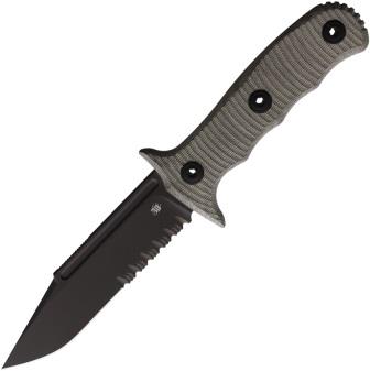 BAS240P Bastinelli Creations Binome Fixed Blade Knife